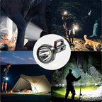 Handheld Spotlight Flashlight | Super Bright & Long-Range | USB Rechargeable with Power Bank