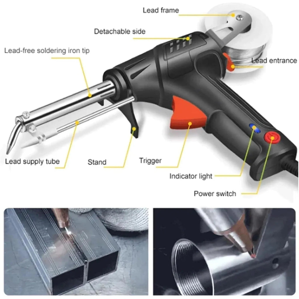 Handheld Welding Tool | Ergonomic One-Hand Operation | Weld, Cut & Remove | Professional Results