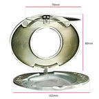 Hands-Free Belt Drink Holder | Retractable Flip-Open Buckle | Fits 70mm Bottles & Cans