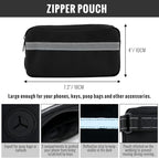 Hands-Free Dog Leash | Shock-Absorbing Bungee | Adjustable Hip Belt with Pockets | Comfortable Fit