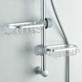 Hanging Shower Soap Dish | Quick-Drying Ventilated Design | Aluminum | No-Drill Install