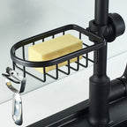 Hanging Shower Soap Dish | Quick-Drying Ventilated Design | Aluminum | No-Drill Install
