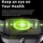 Health Tracker Watch | Heart Rate, BP & SpO2 | Sleep & Activity | 5-Day Battery