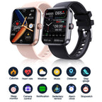 Health Tracker Watch | Heart Rate, BP & SpO2 | Sleep & Activity | 5-Day Battery