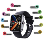 Health Tracker Watch | Heart Rate, BP & SpO2 | Sleep & Activity | 5-Day Battery