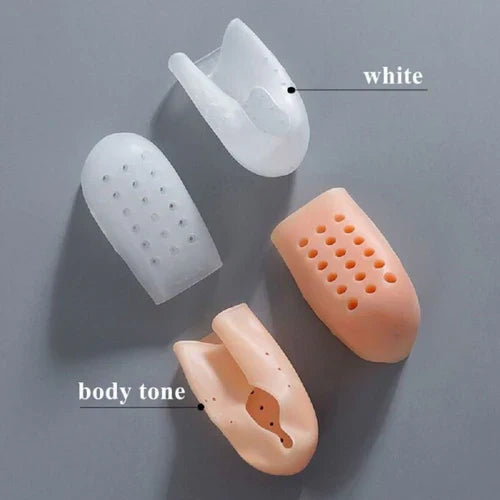 Height Increasing Insoles | Undetectable Design | Transparent Silicone | Up to 2.2 in Increase