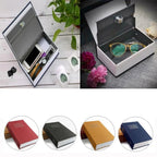 Hidden Book Safe | Locking Diversion Vault | Metal Construction & Includes 2 Keys | Travel Size