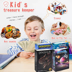 Hidden Book Safe | Locking Diversion Vault | Metal Construction & Includes 2 Keys | Travel Size