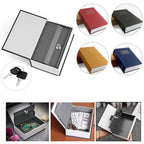 Hidden Book Safe | Locking Diversion Vault | Metal Construction & Includes 2 Keys | Travel Size