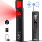 Hidden Camera & GPS Detector | RF & Magnetic Field Detection | USB-C Rechargeable & Long Battery