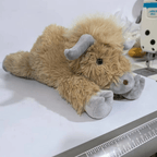 Highland Cow Plush Toy | Super-Soft Huggable | Soft Fabric & Cotton Fill | Gift for All Ages