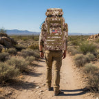 Hiking Backpack | Tactical Daypack | 40L Capacity & Durable Fabric | Travel & Camping