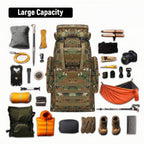 Hiking Backpack | Tactical Daypack | 40L Capacity & Durable Fabric | Travel & Camping