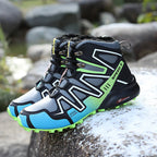 Hiking Boots | Waterproof Ankle Design & Non-Slip Sole | Lace-Up Closure | Insulated Warmth