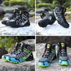 Hiking Boots | Waterproof Ankle Design & Non-Slip Sole | Lace-Up Closure | Insulated Warmth