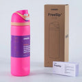 Insulated Water Bottle 24 oz | Leakproof Flip Spout | Stainless Steel, BPA-Free | Gym & Travel