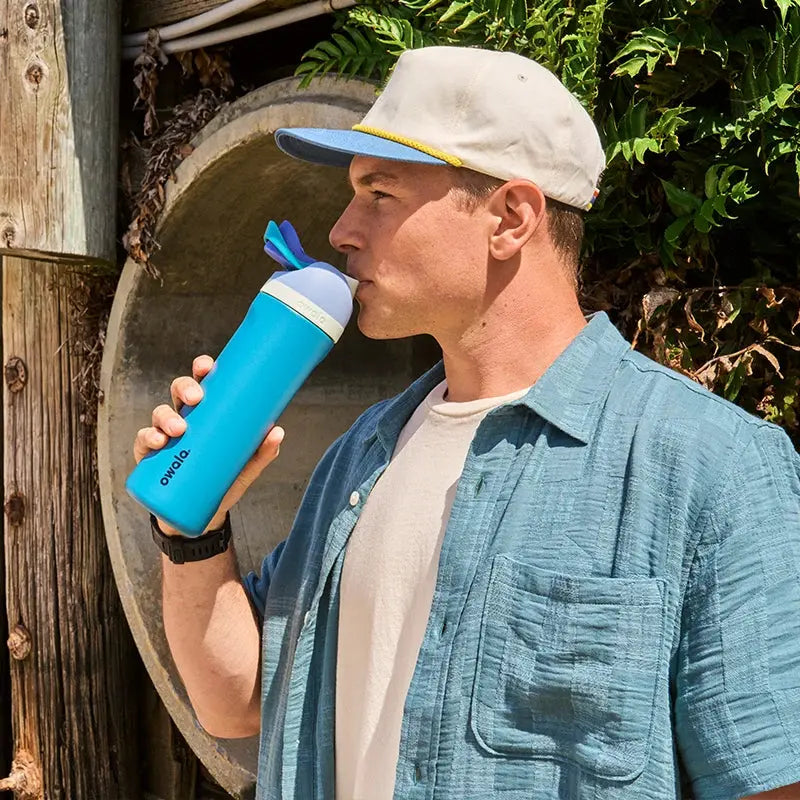 Insulated Water Bottle 24 oz | Leakproof Flip Spout | Stainless Steel, BPA-Free | Gym & Travel