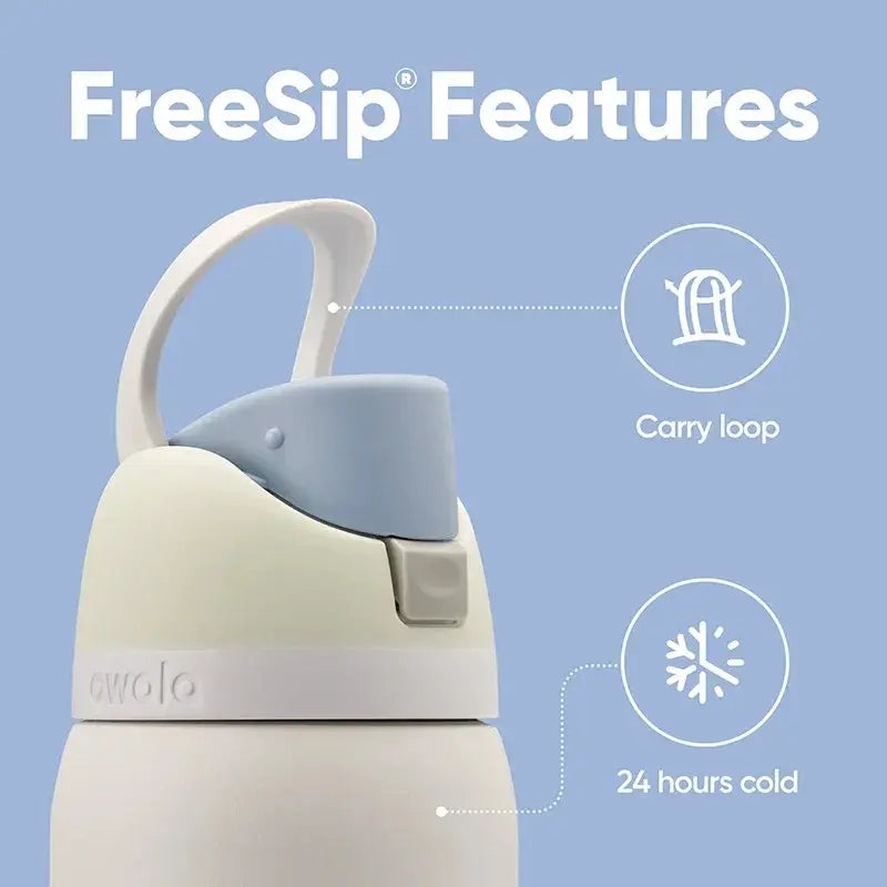 Insulated Water Bottle 24 oz | Leakproof Flip Spout | Stainless Steel, BPA-Free | Gym & Travel