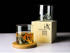 Japanese Whiskey Glass | Compact Crystal Glass | 250ml Capacity | Sustainable Design