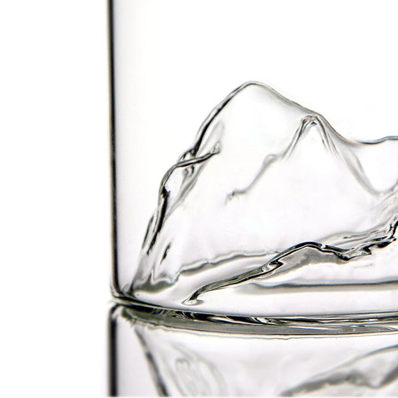 Japanese Whiskey Glass | Compact Crystal Glass | 250ml Capacity | Sustainable Design