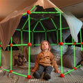 Kids' Building Fort Kit | Modular Construction Set | Includes Tent Piece | Imaginative Play