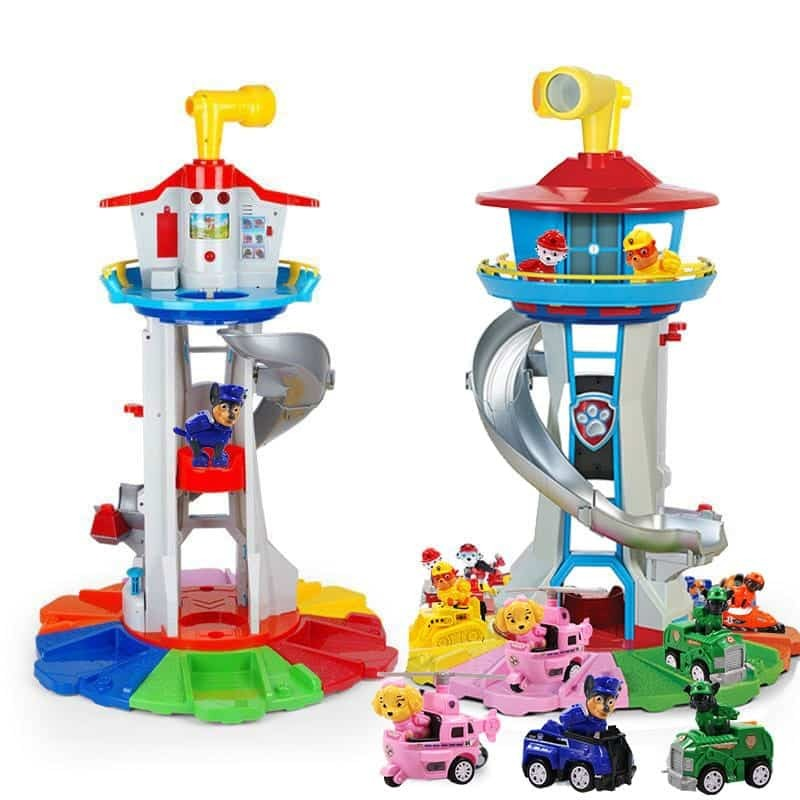 Kids Play Tower Set | Adventure Theme with Vehicles & Figures | Durable Non-Toxic Plastic
