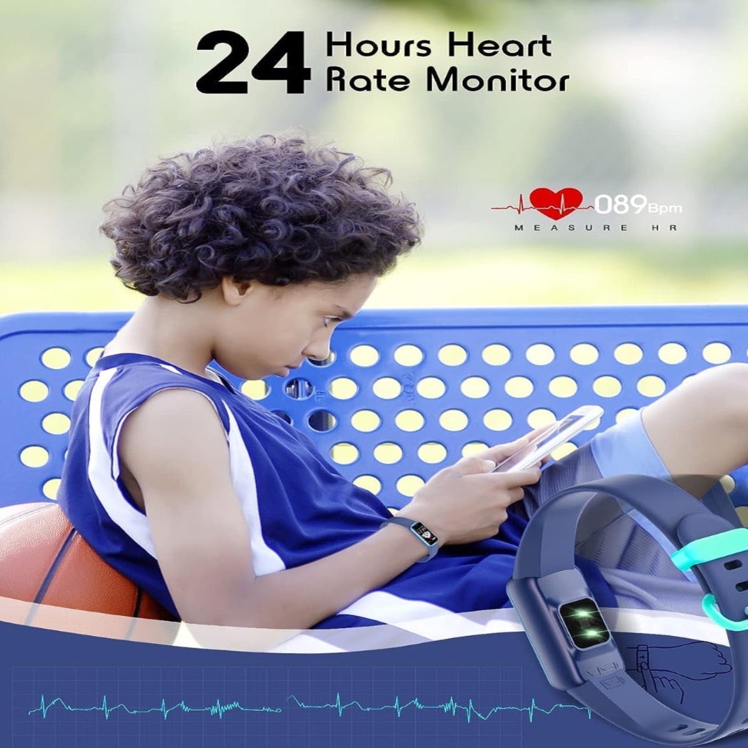 Kids Smartwatch | GPS Tracking & Activity Monitor | Health Monitoring | iOS & Android Compatible