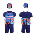 Kids Swim Vest | 3-in-1 Float Vest with Built-In Shorts | Removable Floats | SPF 50+ Sun Protection