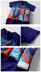 Kids Swim Vest | 3-in-1 Float Vest with Built-In Shorts | Removable Floats | SPF 50+ Sun Protection