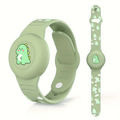 Kids Tracker Wristband | Dinosaur Design | Adjustable Skin-Friendly Silicone