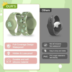 Kids Tracker Wristband | Dinosaur Design | Adjustable Skin-Friendly Silicone
