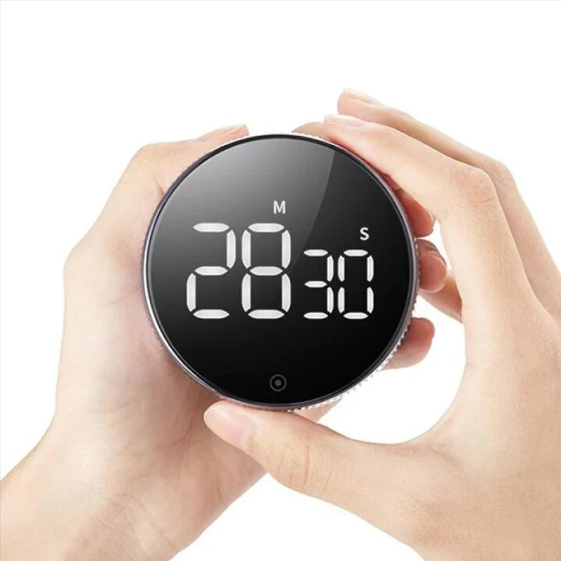 Kitchen Digital Timer | Magnetic Mount | Large Readable Display & Loud Alarm