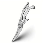 Kitchen Shears | Heavy-Duty Stainless Steel Blades | Built-In Fish Scaler & Safety Lock
