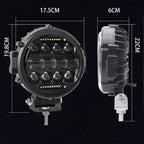 LED Driving Light for Car & 4x4 | Long-Range Spotlight | Aluminum Housing & Mountable