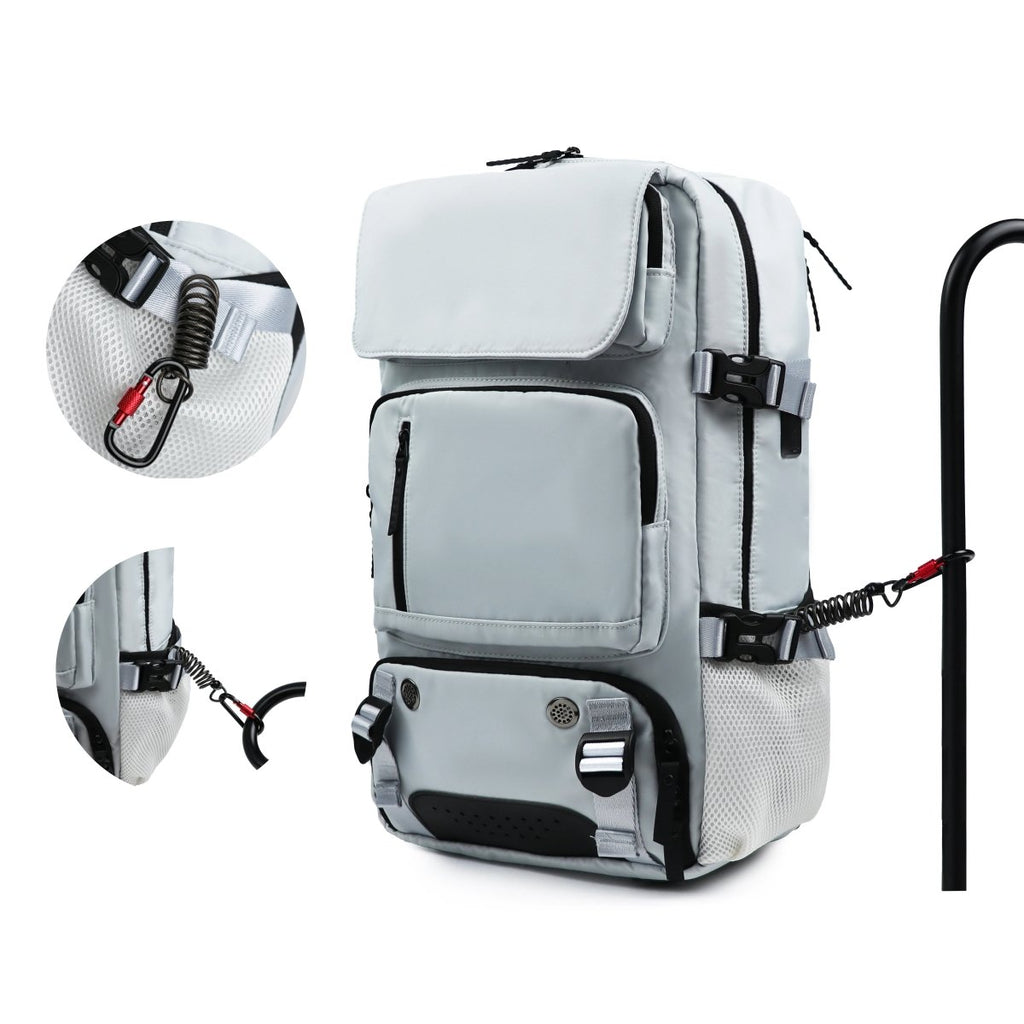 Large Travel Backpack | Waterproof & Anti-Theft | USB Port & Shoe Compartment | Fits 15.6 in Laptop