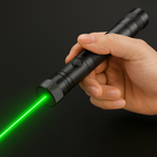 Laser Pointer Torch | Long-Range Adjustable Focus | USB Rechargeable Aluminum Body | Safety Lock