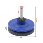 Lawn Mower Blade Sharpener | Drill-Powered | Universal Drill Fit | Durable