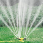 Lawn Sprinkler | 360° Full Rotation | Adjustable Nozzles | Water-Efficient