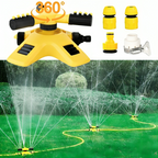 Lawn Sprinkler | 360° Full Rotation | Adjustable Nozzles | Water-Efficient
