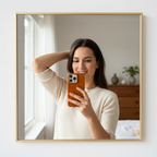Leather Phone Case | Oil-Wax Finish | Built-In Magnetic Ring | Shock-Absorbent Protection
