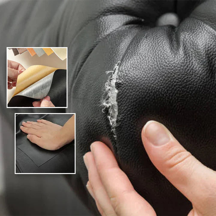 Leather Repair Patch | Self-Adhesive | 50x138 cm | Seamless Finish