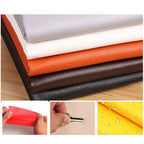 Leather Repair Patch | Self-Adhesive | 50x138 cm | Seamless Finish