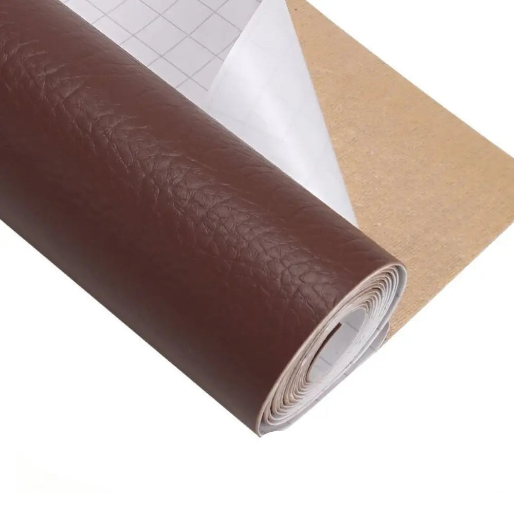 Leather Repair Patch for Furniture & Car Seats | Self-Adhesive & Waterproof PU Leather | 50 x 137 cm