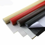 Leather & Vinyl Repair Patch | Self-Adhesive Cuttable Sheet | Faux Leather, Multiple Colors