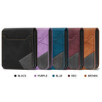 Leather Wallet Case for Galaxy Z Flip | Magnetic Closure | Card & Cash Slots | Drop Protection