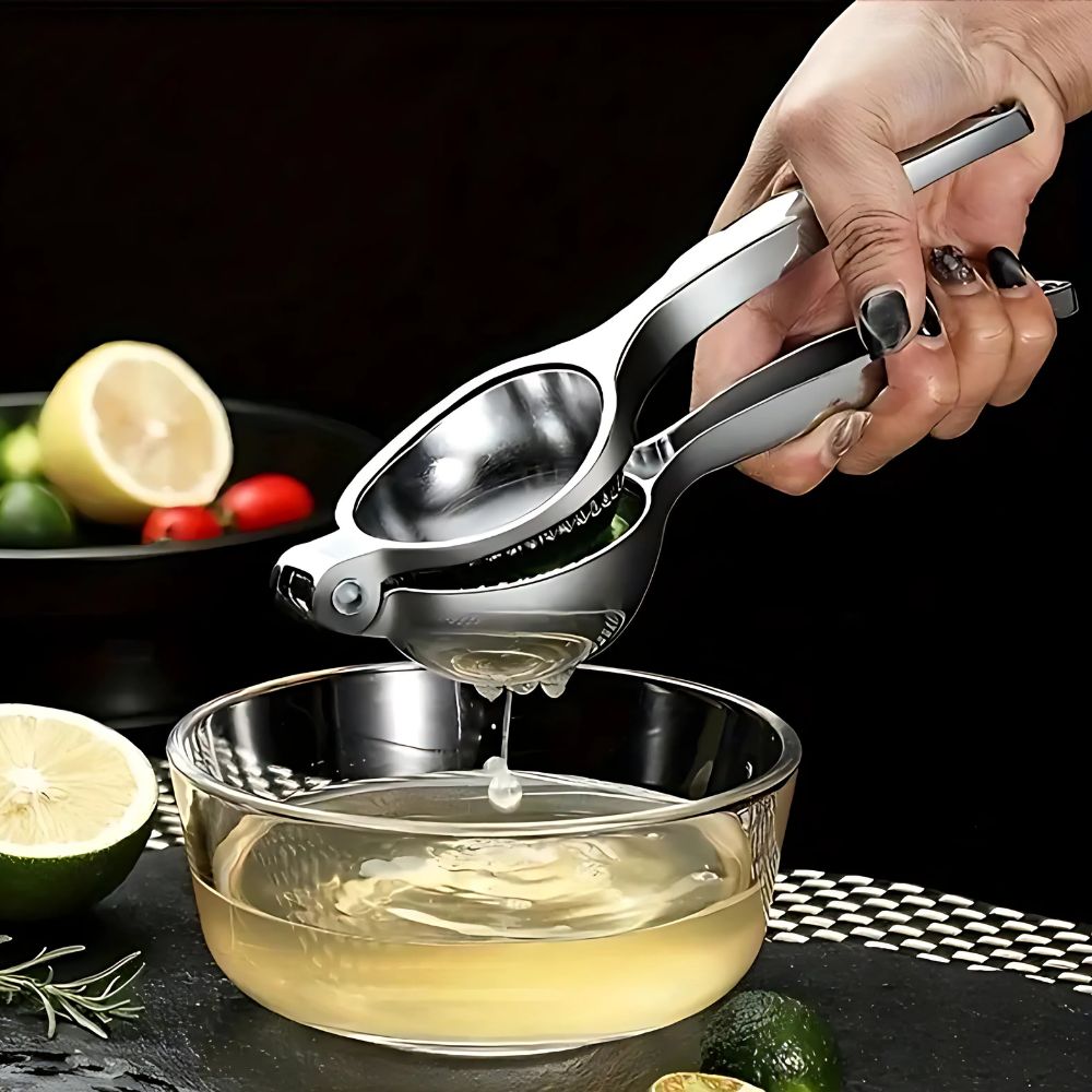 Lemon Squeezer | Stainless Steel | Ergonomic Handle | Durable Design