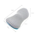 Lumbar Cushion | Orthopedic Memory Foam | Washable Cover & Adjustable Strap | Posture Support