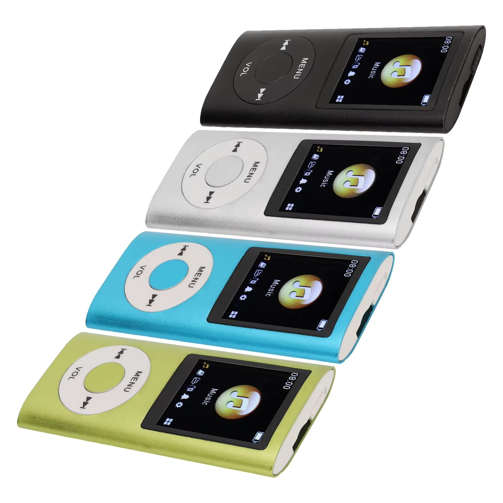 MP3 Player | High-Fidelity Audio & Compact Design | 1.8-inch LCD | Long Battery Life