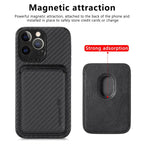 MagSafe-Compatible Phone Case | Slim Magnetic Wallet Design | Impact-Resistant Protection