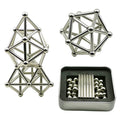 Magnetic Building Set | Steel Sticks & Balls | Creative Construction